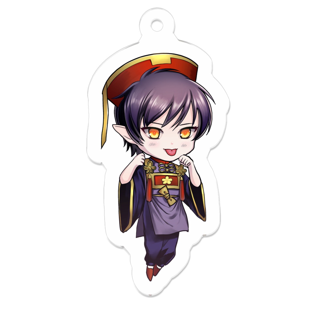 加密列くんアクリルキーホルダー