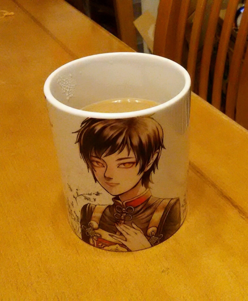 加密列くんマグカップ