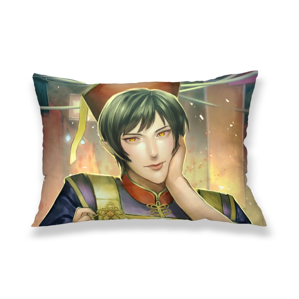 加密列くん枕カバー