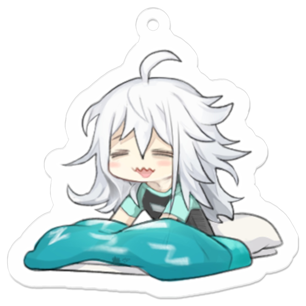 寝起き眠寝すや アクリルキーホルダー