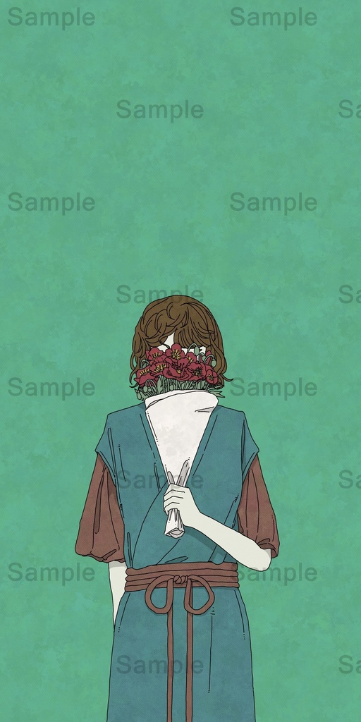 【DL】 ポピー/花束シリーズ