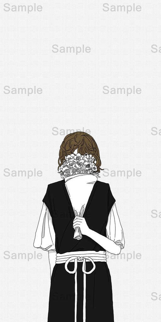 【DL】 ポピー/花束シリーズ