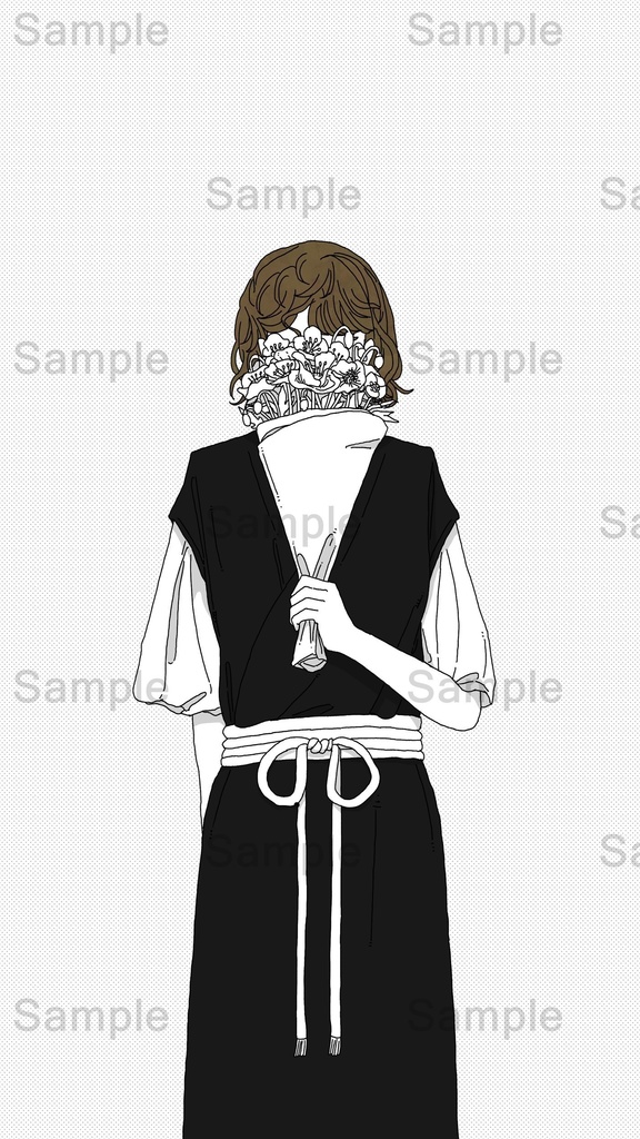 【DL】 ポピー/花束シリーズ