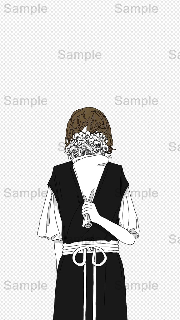 【DL】 ポピー/花束シリーズ