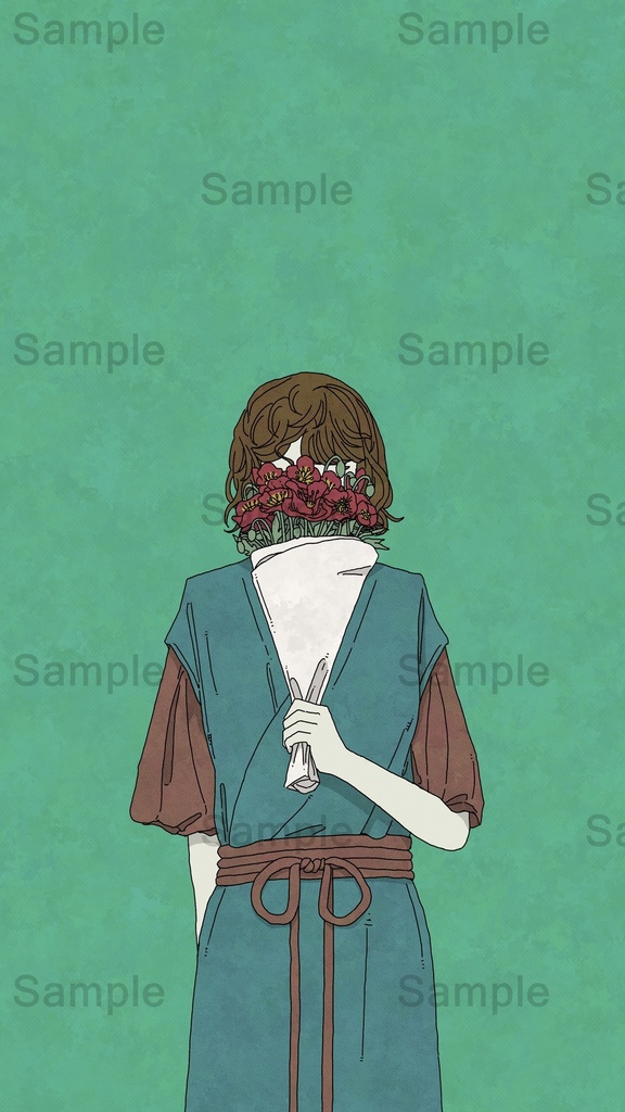 【DL】 ポピー/花束シリーズ