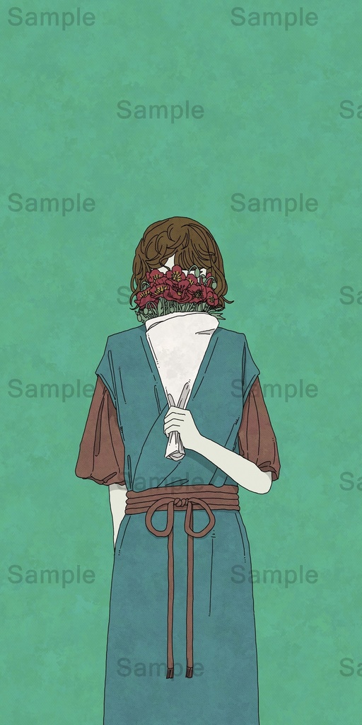 【DL】 ポピー/花束シリーズ