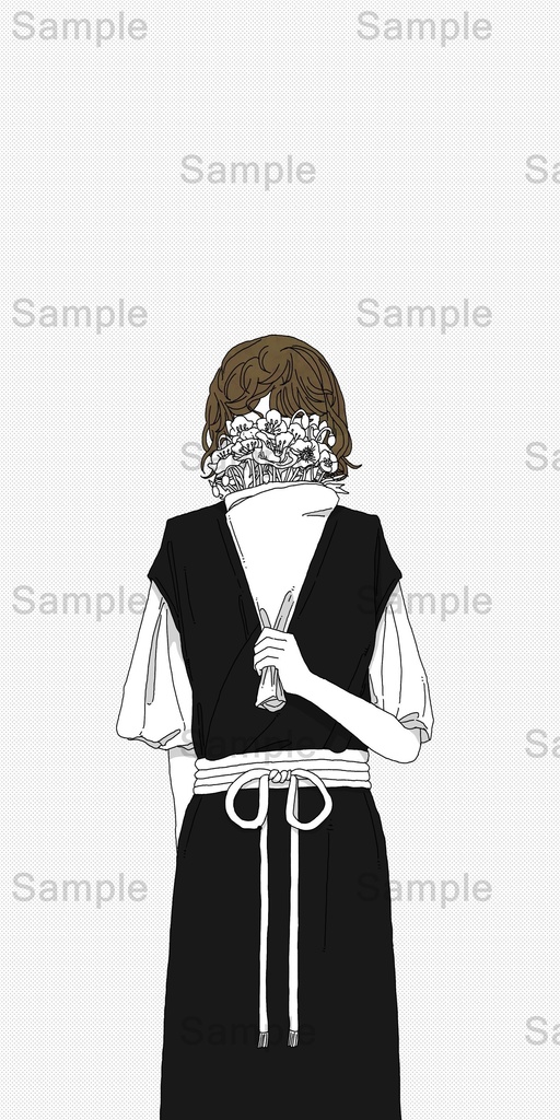 【DL】 ポピー/花束シリーズ