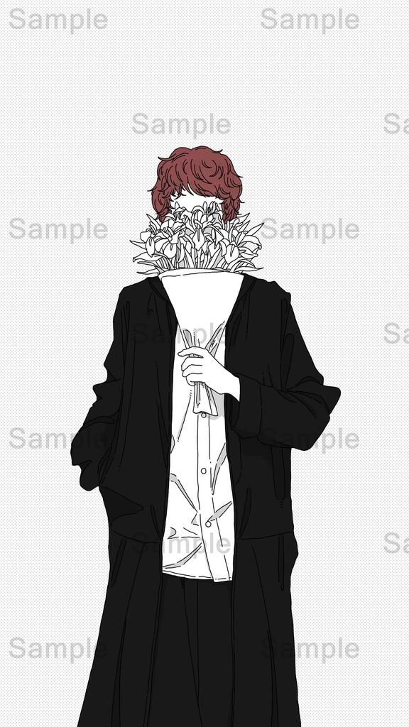 【DL】 カキツバタ/花束シリーズ