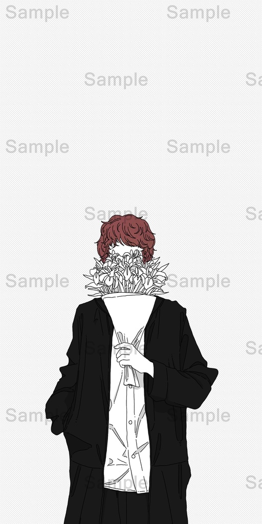 【DL】 カキツバタ/花束シリーズ