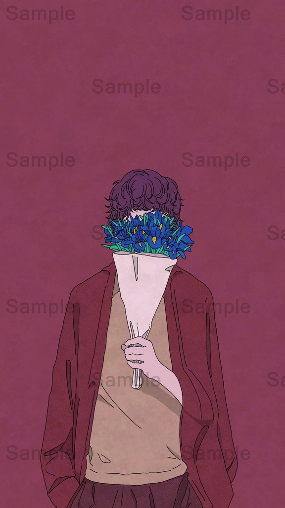 【DL】 アイリス/花束シリーズ