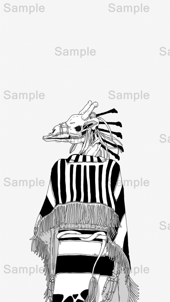 【DL】 キリン/骨格シリーズ