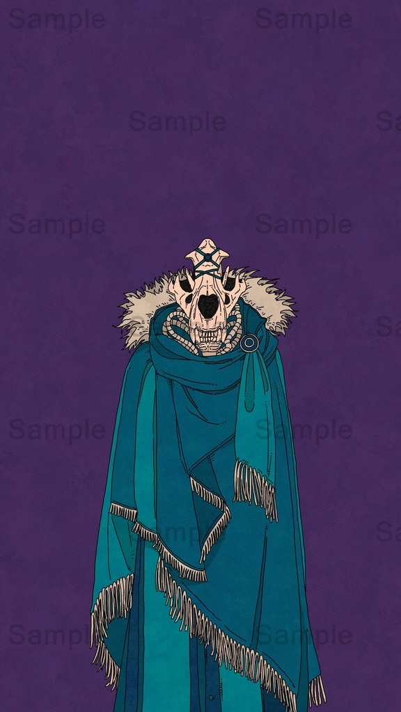 【DL】 ライオン/骨格シリーズ