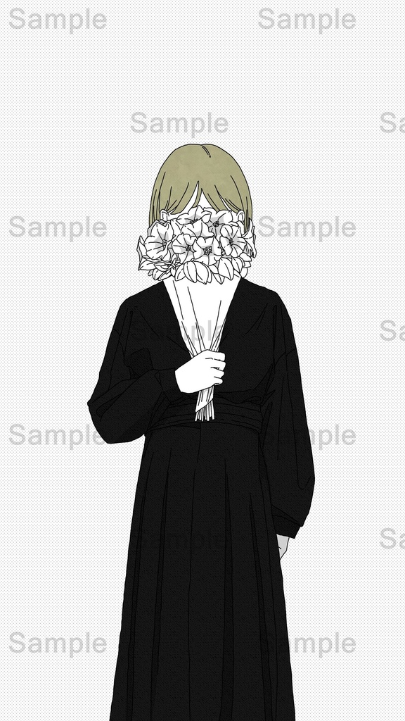 【DL】 ペチュニア/花束シリーズ