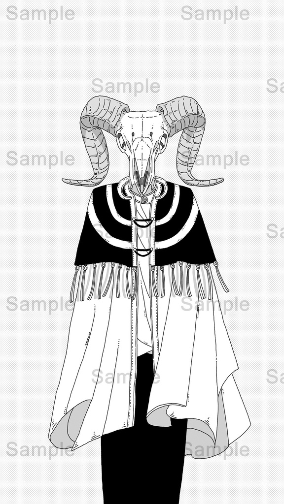 【DL】 山羊/骨格シリーズ