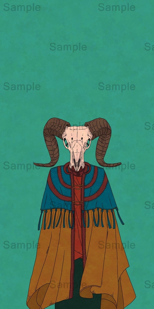 【DL】 山羊/骨格シリーズ