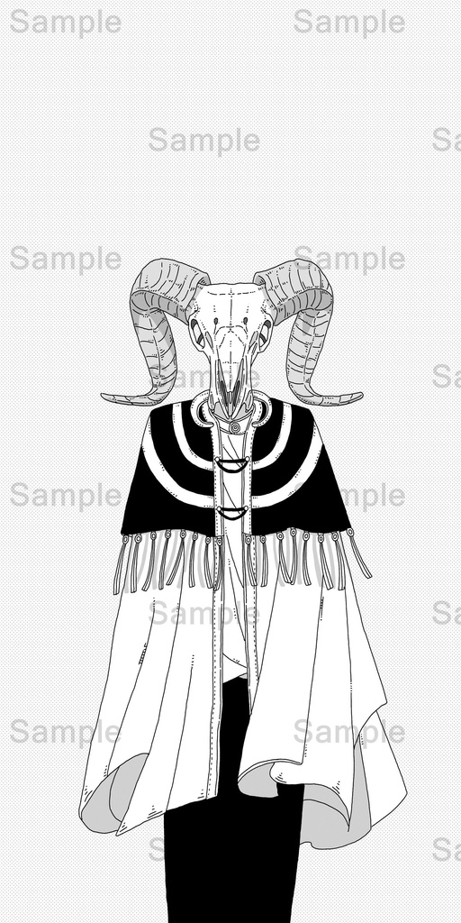 【DL】 山羊/骨格シリーズ