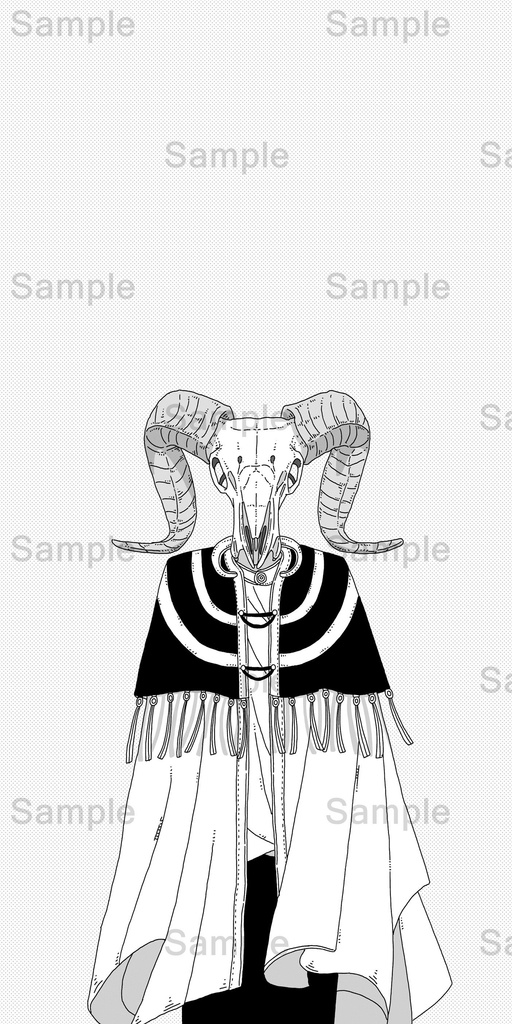 【DL】 山羊/骨格シリーズ