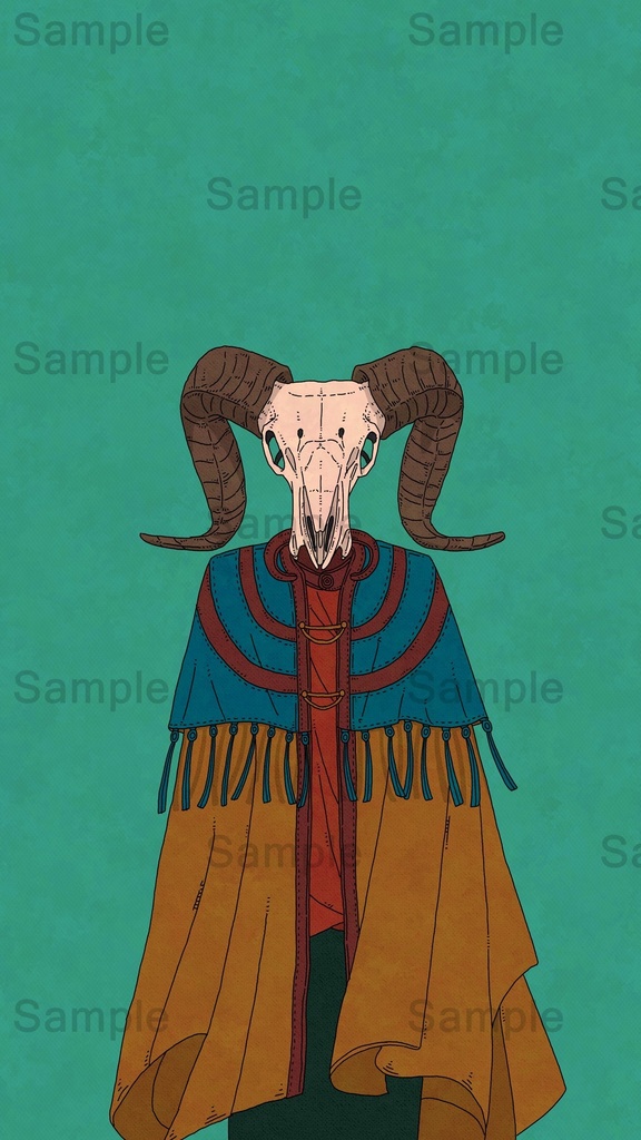 【DL】 山羊/骨格シリーズ