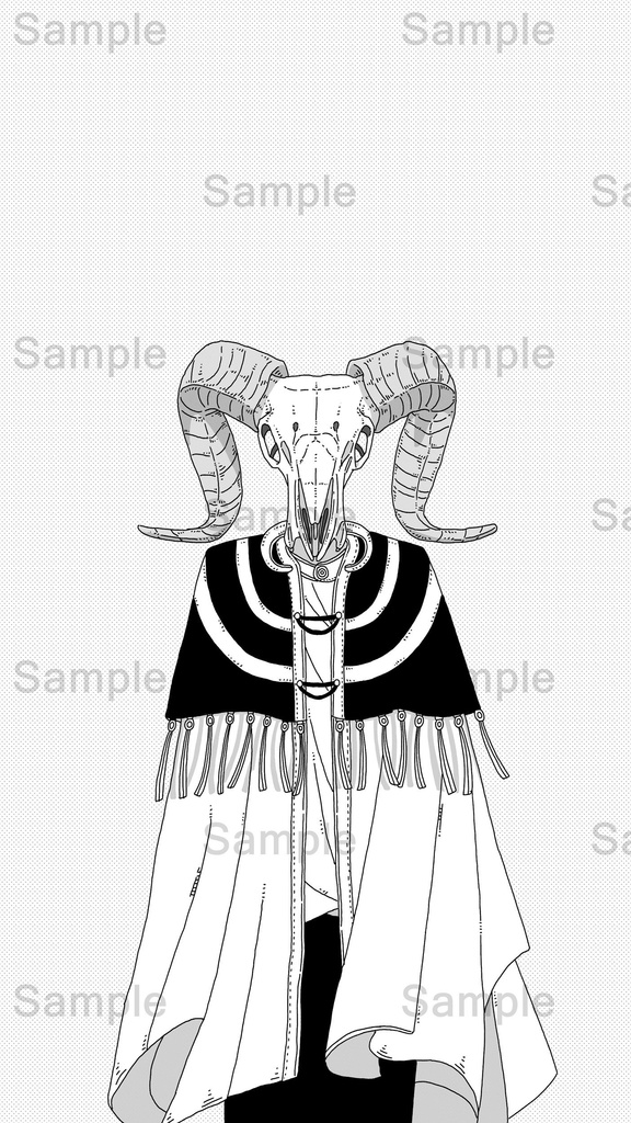 【DL】 山羊/骨格シリーズ