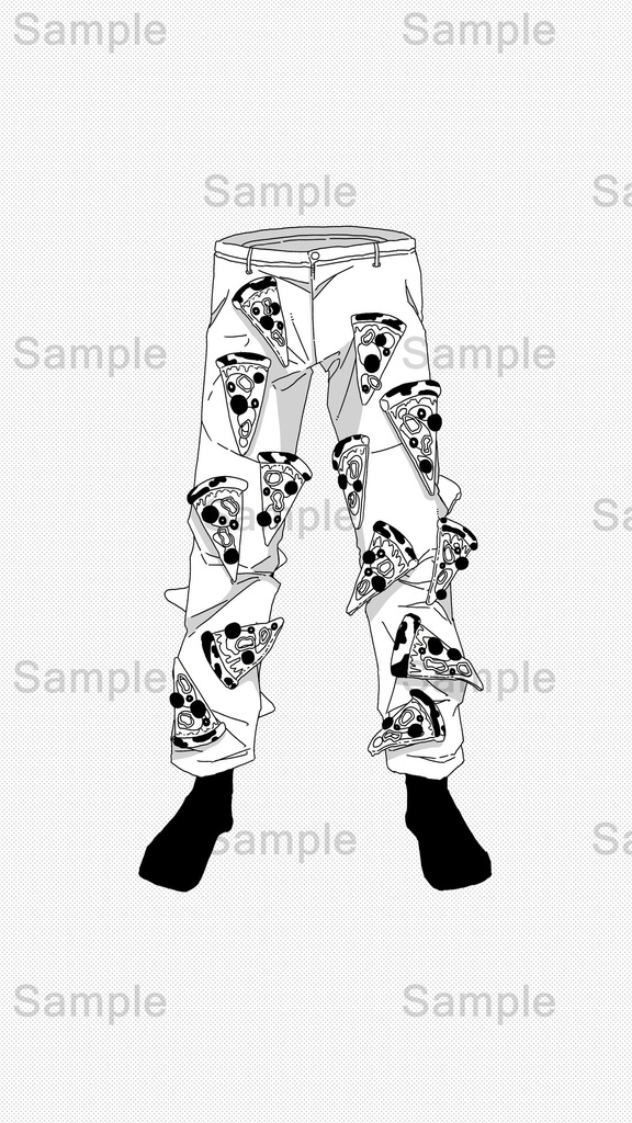 【DL】ピザ/足元シリーズ