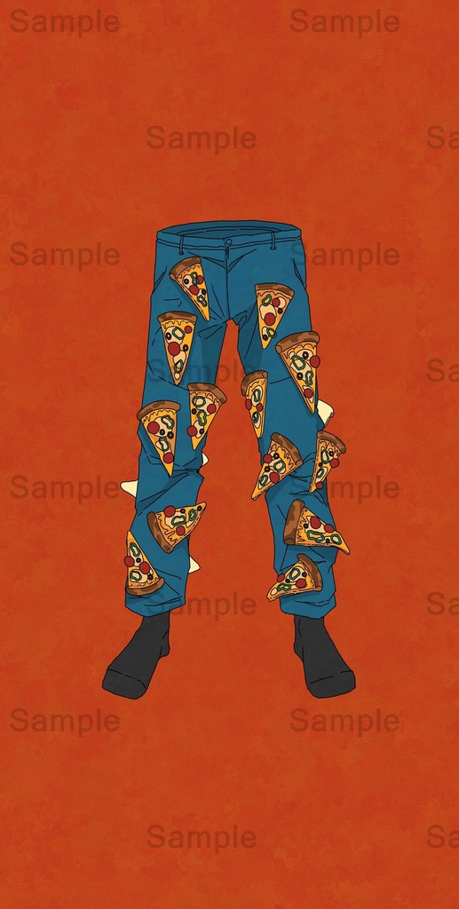 【DL】ピザ/足元シリーズ