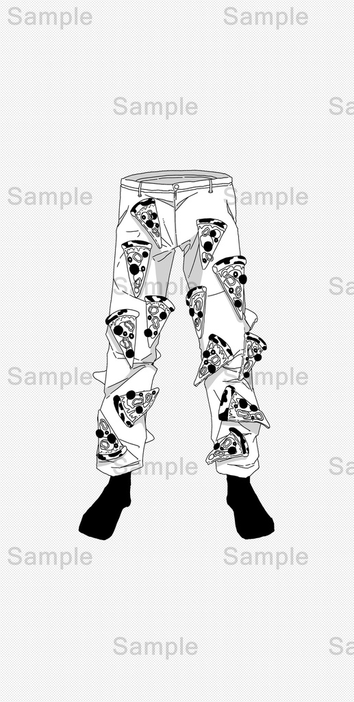 【DL】ピザ/足元シリーズ