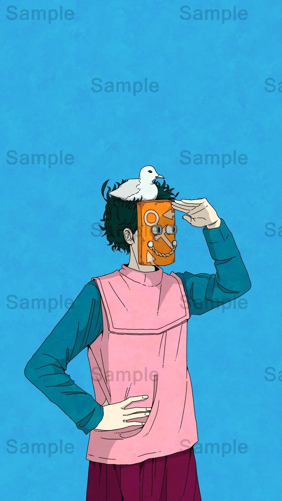 【DL】碇模様の仮面 /仮面シリーズ