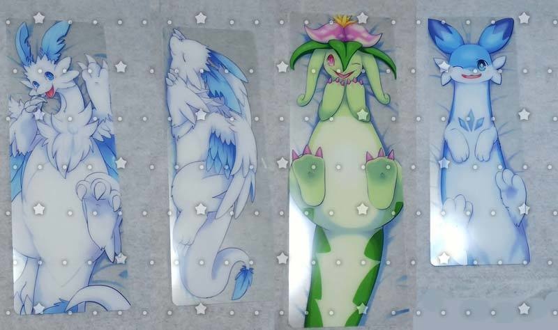 【C104新作】クリアしおり4種セット