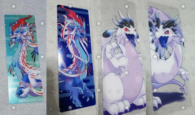 【C104新作】クリアしおり4種セット