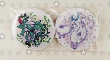 【C104新作】つるさら缶バッジセット4種