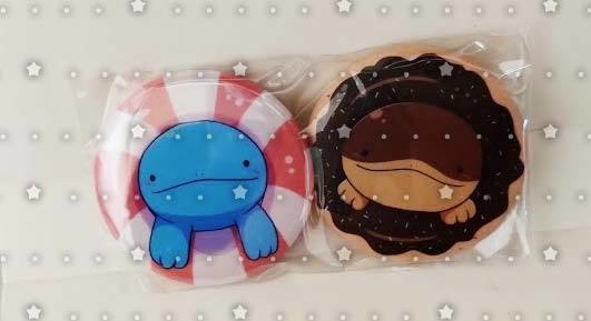 【C104新作】つるさら缶バッジセット4種