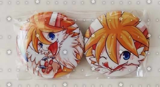 【C104新作】つるさら缶バッジセット4種