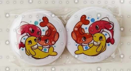 【C104新作】つるさら缶バッジセット4種