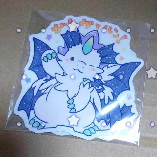 【コミティア155】ダイカットマグネット：がんヴァルン柄