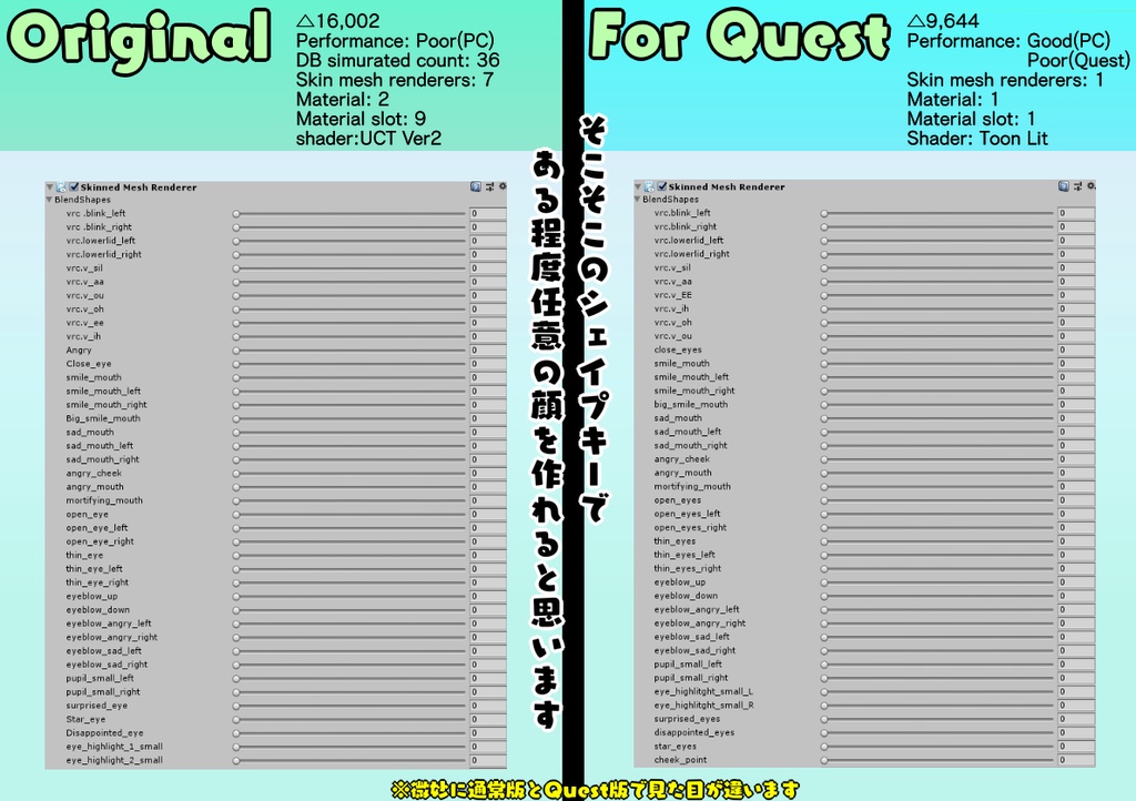 ルチアナ【VRChat(Avater3.0)・Quest対応・VRM同梱】