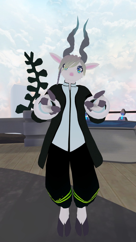 【オリジナル3Dモデル】テイホウ【無料】