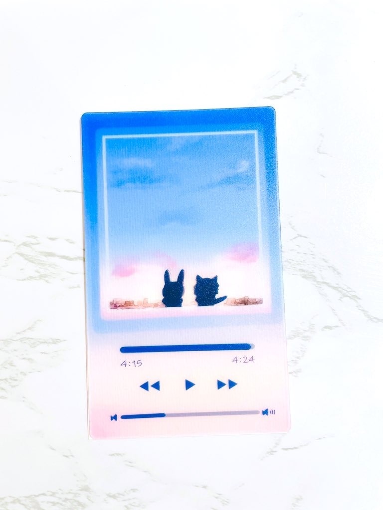 クリアカード「夏空」