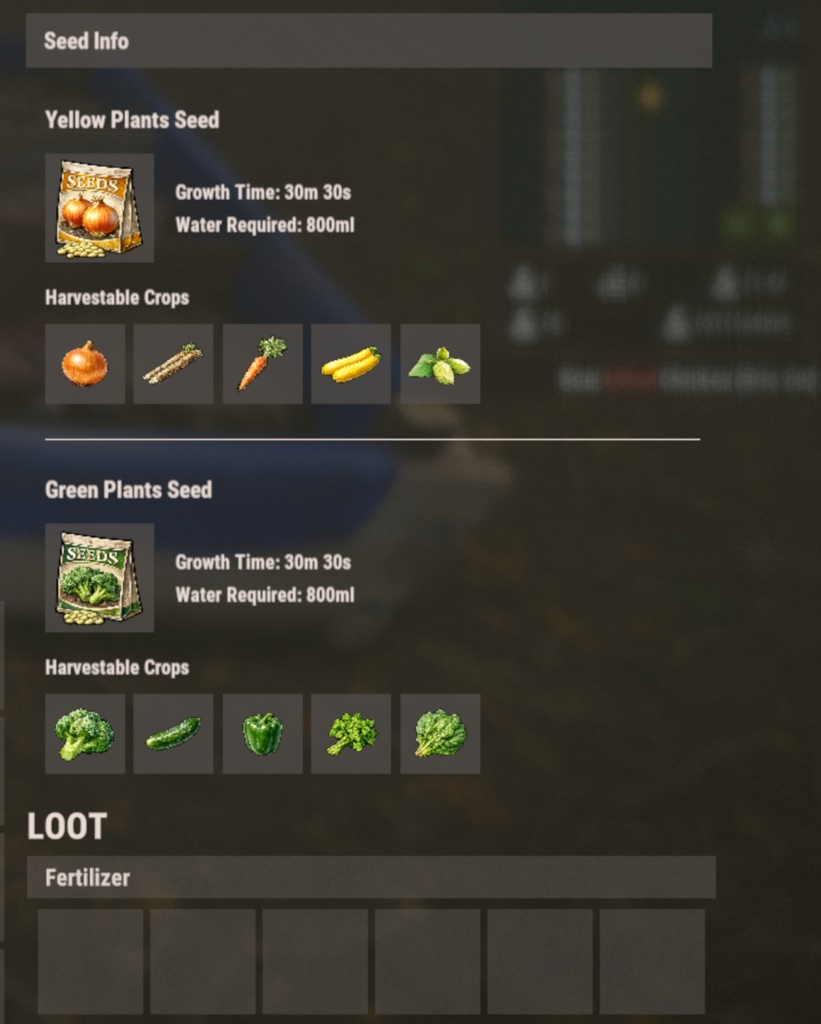 【RUST MOD】Extra Plants 2.0