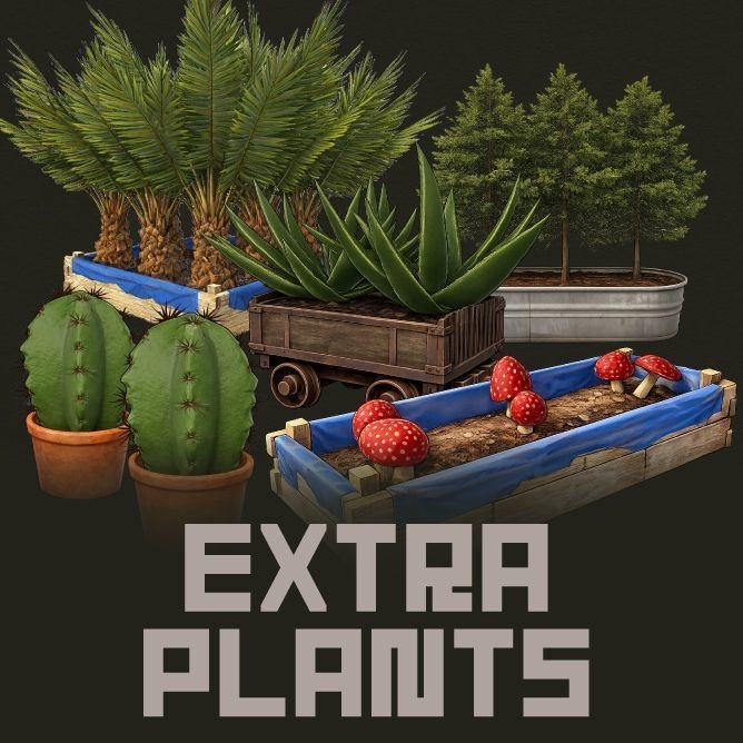 【RUST MOD】Extra Plants 2.0