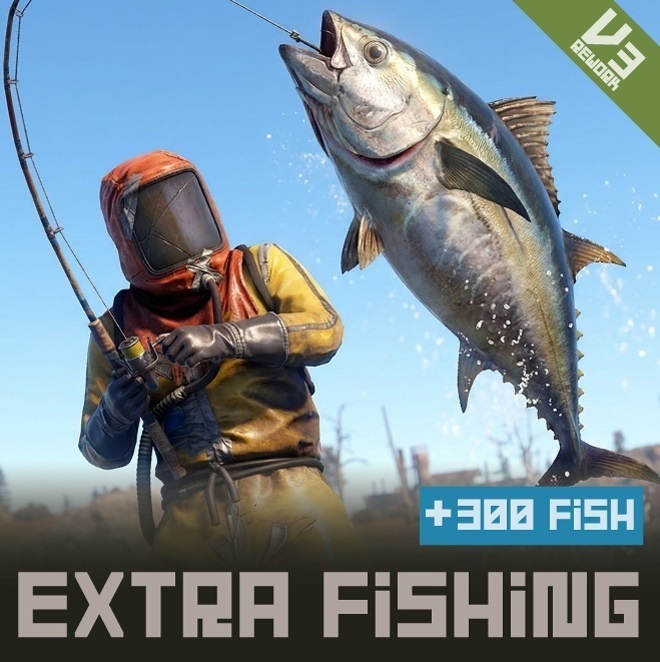 【RUST MOD】Extra Fishing V3