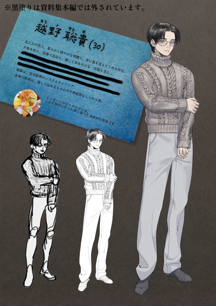 いんふぇrの : In your box. 設定資料集