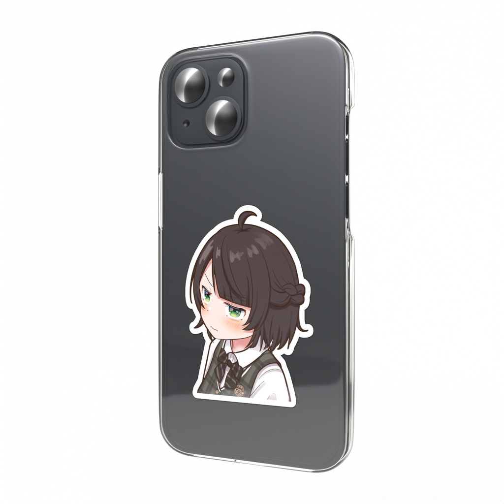 【非公式】黒髪しぐれうい先生スマホステッカー