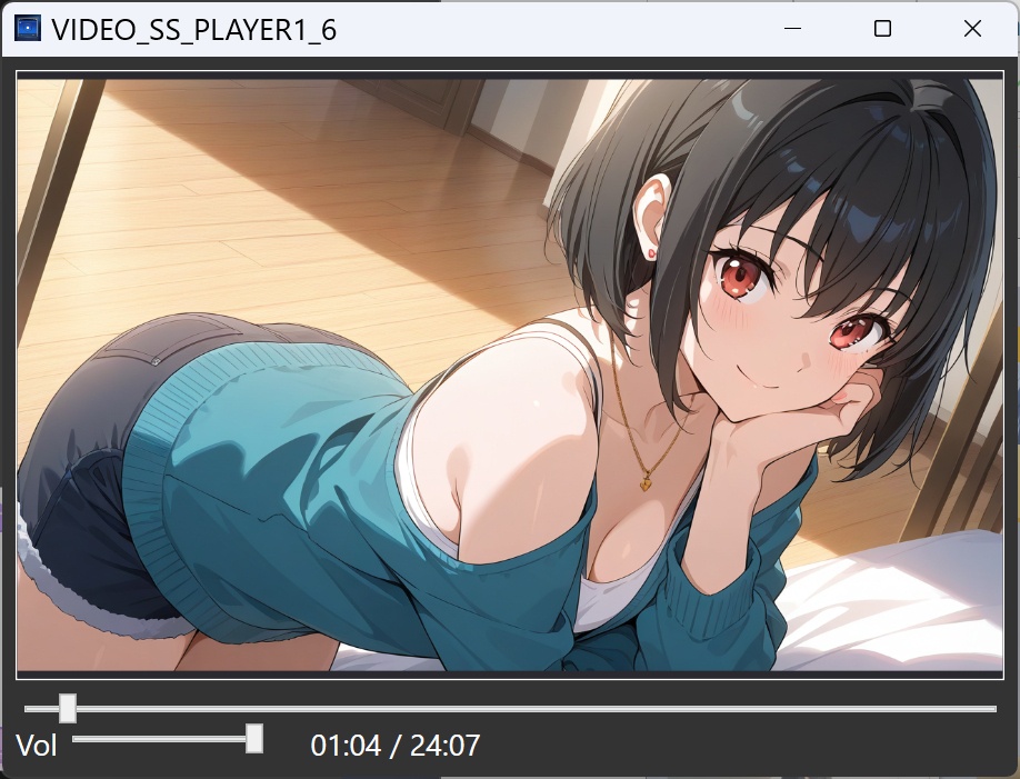 軽量動画プレーヤー  VIDEO_SS_PLAYER1_6