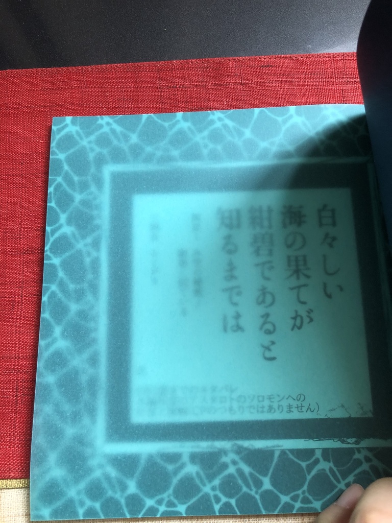 白々しい海の果てが紺碧であると知るまでは