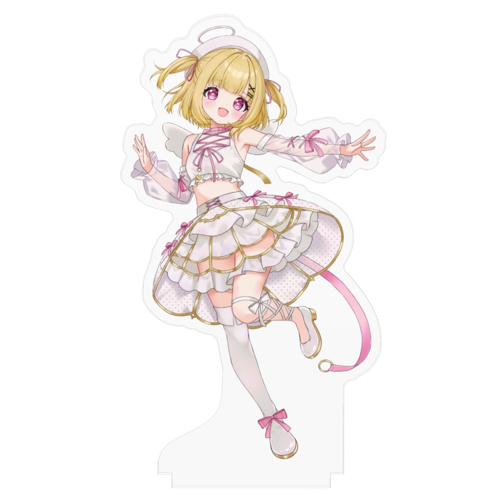 叶音にゃむ新モデル💓アクリルフィギュア【天使ver】