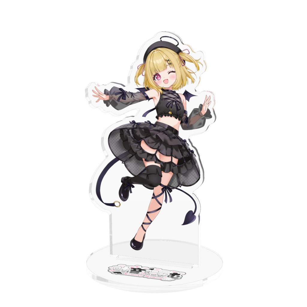 叶音にゃむ新モデル💓アクリルフィギュア【小悪魔ver】