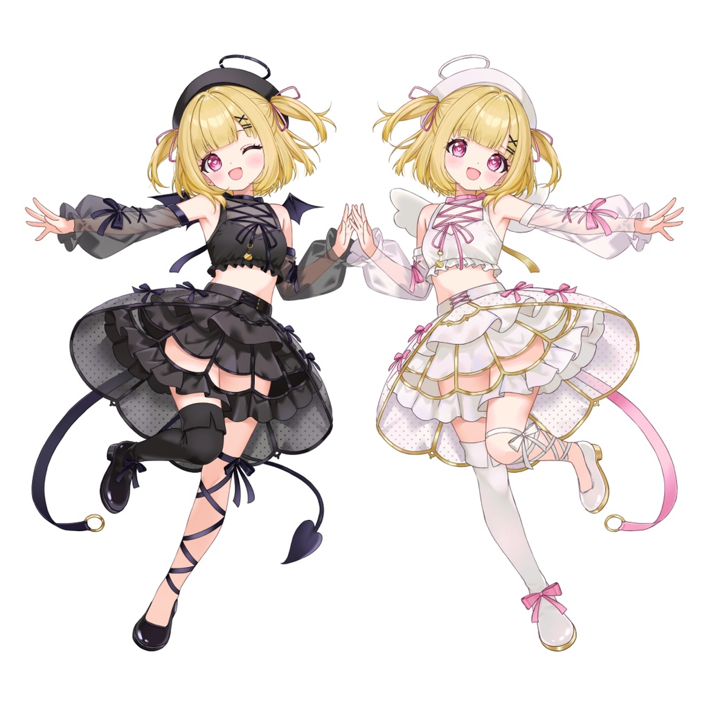 叶音にゃむ新モデル💓アクリルフィギュア【小悪魔ver】