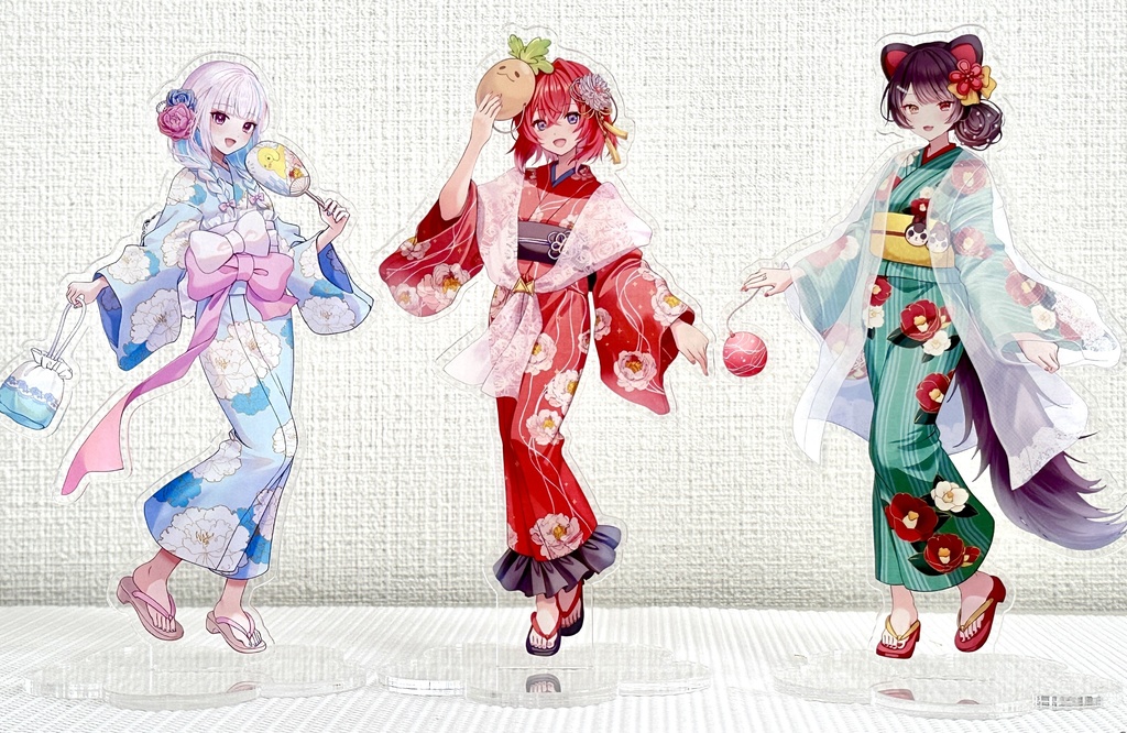 さんばか 浴衣アクリルスタンド