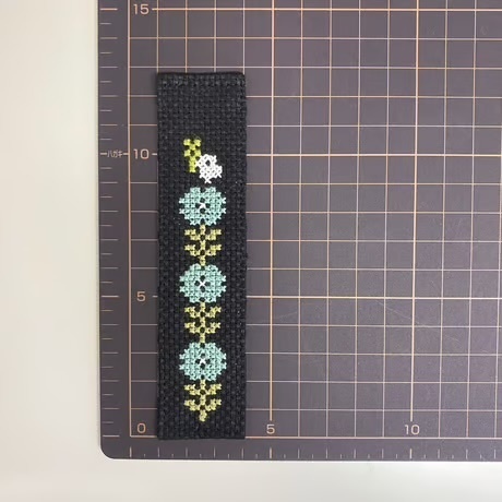 パレスチナ支援 寄付付き クロスステッチのしおり&ポストカード