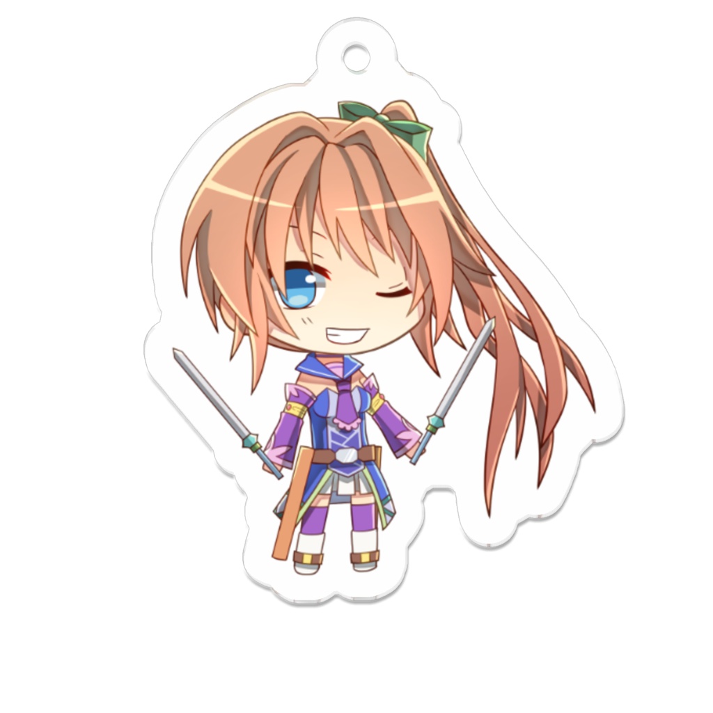 【創作】アクリルキーホルダー:マティルダ